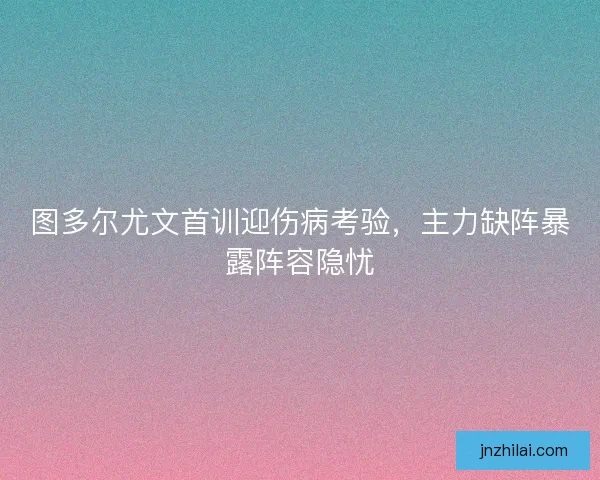 图多尔尤文首训迎伤病考验，主力缺阵暴露阵容隐忧